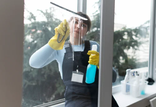Nettoyage de vitres intérieures et extérieures à Villeperdue